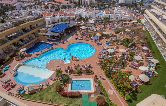 Santa Maria pool område 