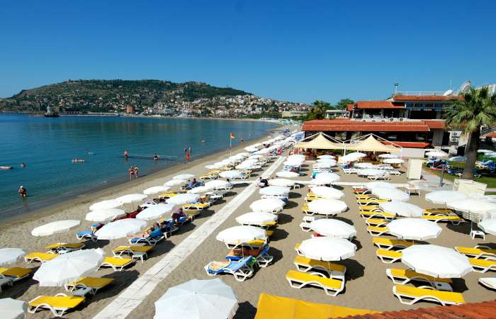 Panorama Hotel privat strand